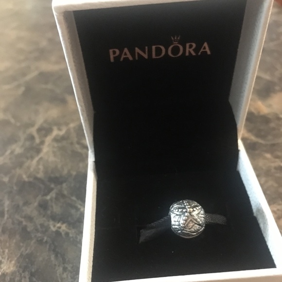 Pandora Clip with 14k gold